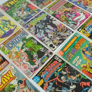 1970's 80's Comic Book Lot DC Thor Battlestar Batman Squadron Conan Nova Kull  - Picture 1 of 12