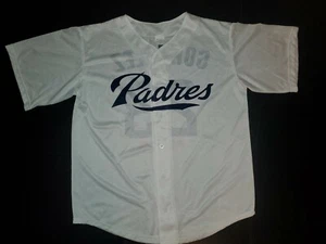 SAN DIEGO PADRES PSG PETCO ADRIAN GONZALEZ #23 JERSEY White Replica  - Picture 1 of 5