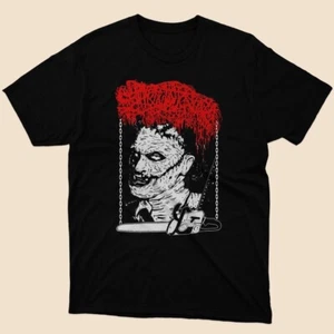 Sanguisugabogg - Camiseta Negra Clásica Cara Rasgada Para Hombre Talla S a 5XL - Imagen 1 de 3
