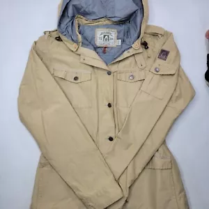 Sierra Designs Womens Button Up Jacket Size Medium Windbreaker Removeable Hood - Picture 1 of 9