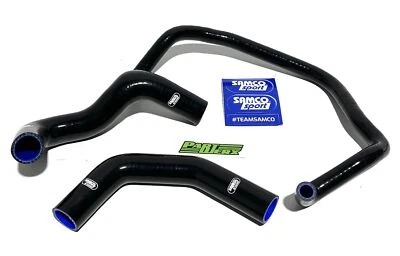 Mangueras de refrigerante Samco Sport negras para Ford Fiesta XR2 MK2 bomba de caño único tardío Foto 1 de 4