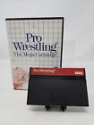 Pro Wrestling (Sega Master System, 1986) No Manual/SMS Game/Tested