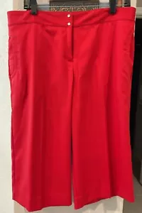 IZOD Women’s Sz 14 Extreme Function Golf UPF-50 Sun Control Stretch Knee Shorts - Picture 1 of 7
