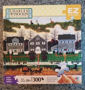 HTF Milton Bradley Charles Wysocki NANTUCKET WINDS 300 piece puzzle COMPLETE - Picture 1 of 6