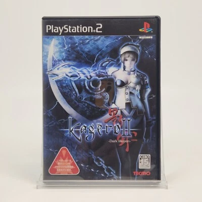 Kagero II 2 Dark Illusion Tecmo NTSC-J  PlayStation 2 PS 2 Games Japan Import - Image 1 of 4