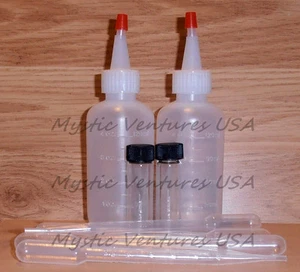 2 Snuffer Bottles, 2 Vials, 6 Suction Tweezers GOLD Prospecting Tools FREE SHIP - Picture 1 of 2