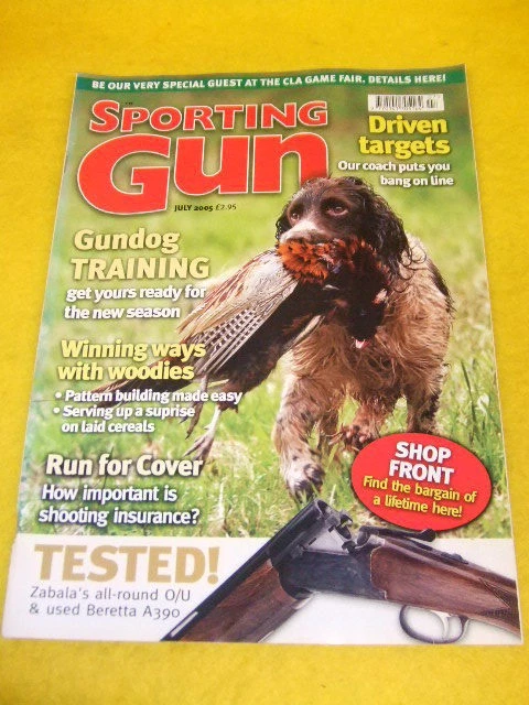 SPORTING GUN - SHOOTING INSURANCE - JULY 2005 - Image 1 of 1