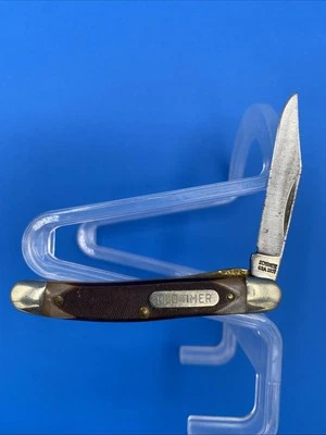 Navaja de bolsillo Schrade Old Timer 180T de una sola hoja con bloqueo EE. UU. Foto 1 de 4