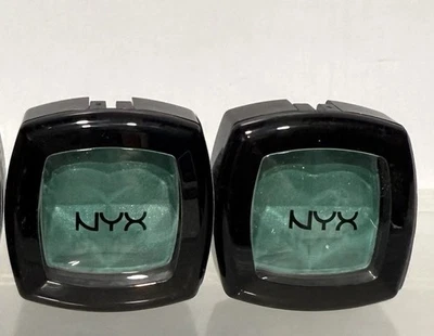 NYX Single  Eyeshadow Hypo Allergenic Lagoon Sparkle Full Size 2 pcs NEW ES37A - Image 1 of 4