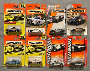 Matchbox Police Car Lot - Charger  Pursuit/Police Interceptor/Crown Victoria/LTD - Picture 1 of 9
