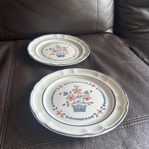 (2) Hearthside Cumberland Brambleberry 7 3/4" Salatteller Steinzeug - schön!!! - Bild 1 von 16