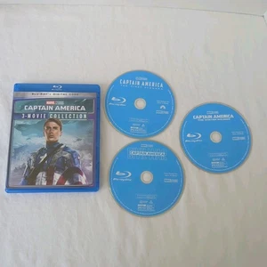 Marvel Captain America 3 Movie Collection (Blu-Ray) - Picture 1 of 7