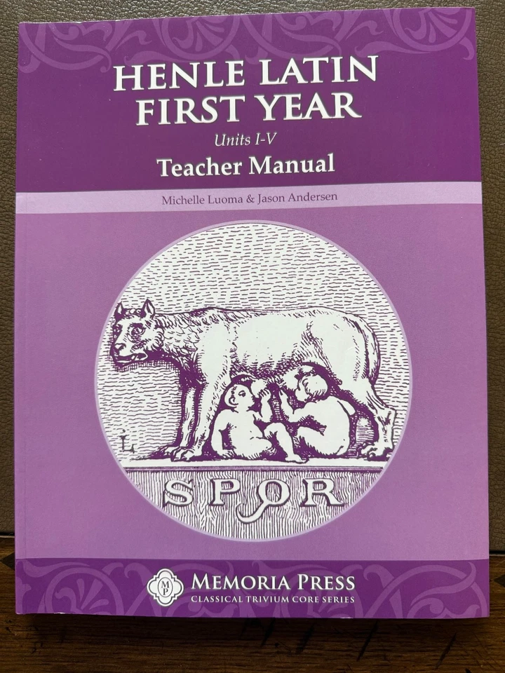 Henle Latin I Teacher Manual for Units I-V - Image 1 of 1