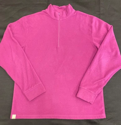 Chaqueta Pullover Polar Rosa Sahalie Pequeña/Mediana Cuarto Cremallera ¡Sin Defectos! Foto 1 de 4