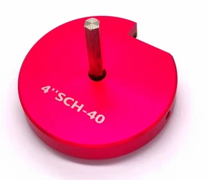 4" PVC Rohrreibahle PPR400 PVC Fitting Saver für Sch.40 PVC CPVC ABS Rohr 1 Stück - Bild 1 von 2