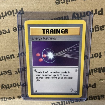 Pokemon TCG Energy Retrieval Base Set 2 81/102 Unlimited Uncommon WOTC Card - Image 1 of 2