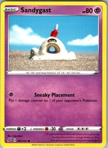 Sandygast 081/192 - SWSH02: Rebel Clash Normal Common - Picture 1 of 2