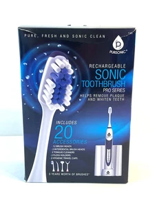 Pursonic S520-WH Pro Series Deluxe Plus wiederaufladbare elektrische Schallzahnbürste - Bild 1 von 7
