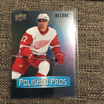 2023-24 UD Allure Polished Pros David Perron - Image 1 of 2