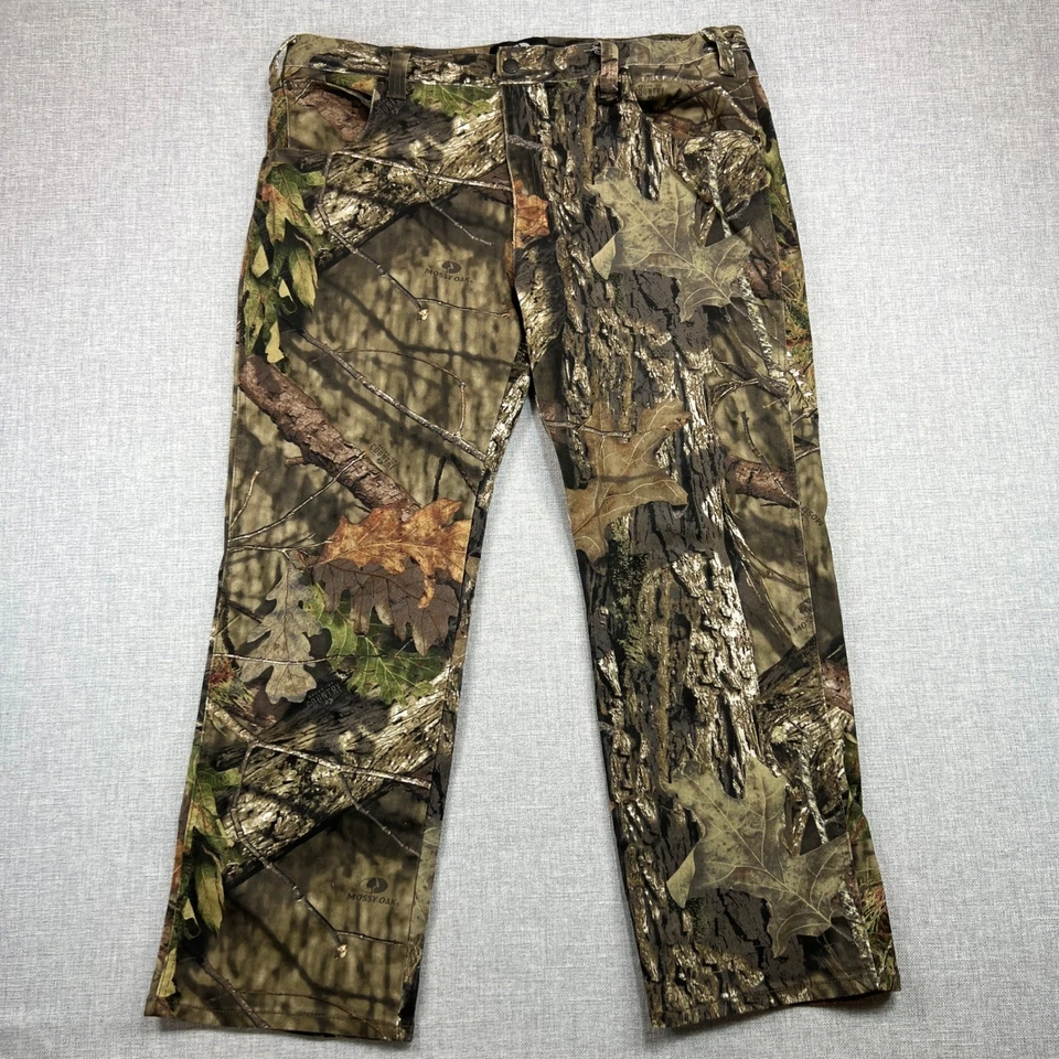 Mossy Oak Break Up Country Camo Pants Size 38x30 Hunting Outdoors Y2K Rugged - Image 1 of 4