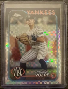 2024 Topps Chrome Anthony Volpe X-fractor  - Picture 1 of 2