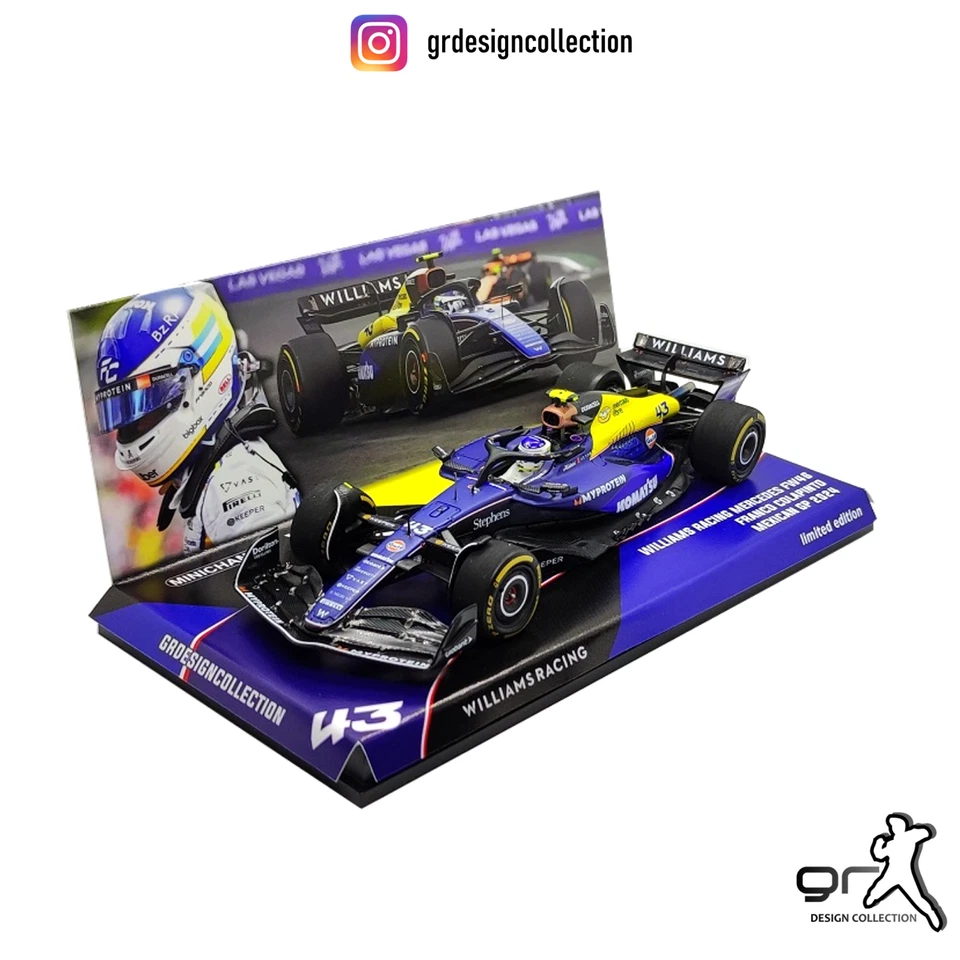Franco Colapinto - Williams FW46 - F1 Mexican GP 2024 / SPARK / 1:43 - Immagine 1 di 4