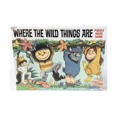 Briarpatch Boardgame Where The Wild Things Are Puzzle Maze Game Box VG/EX - Image 1 of 2