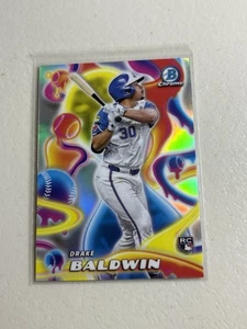 Drake Baldwin 2025 Bowman Chrome Rookie Melt Masher #MM-19 RC Braves - Picture 1 of 2