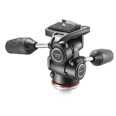 Manfrotto MH804 3-Way Pan/Tilt Head with 200LT-PL Quick Release Plate - Image 1 of 3