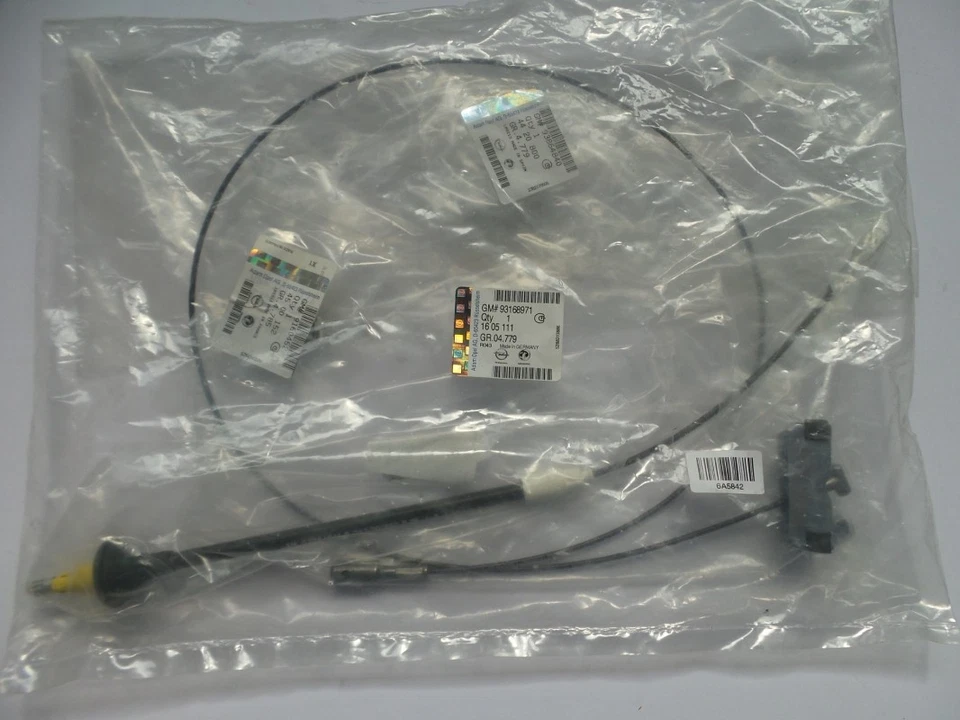 Original OE Opel parking brake cable 93168971 - Image 1 of 1