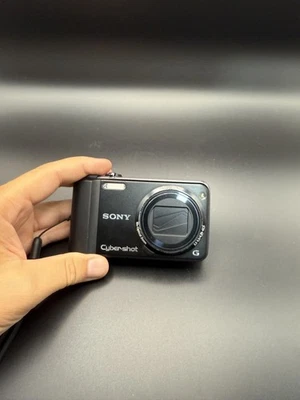 Sony Cyber-Shot DSC-H70 16.1 MP Digital Camera 10x Wide-Angle Optical Zoom BLACK - Image 1 of 4