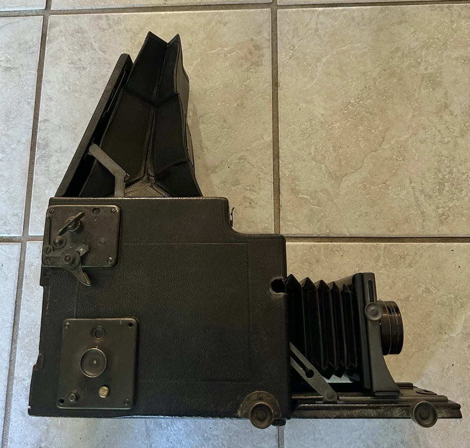 Cámara Graflex Automática De Colección/Antigua con Lente Cooke Tessar (21D) Foto 1 de 4