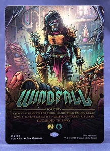 Windfall - MTG - Iron Maiden: Eddie Unchained Secret Lair SLD-NM - Picture 1 of 2