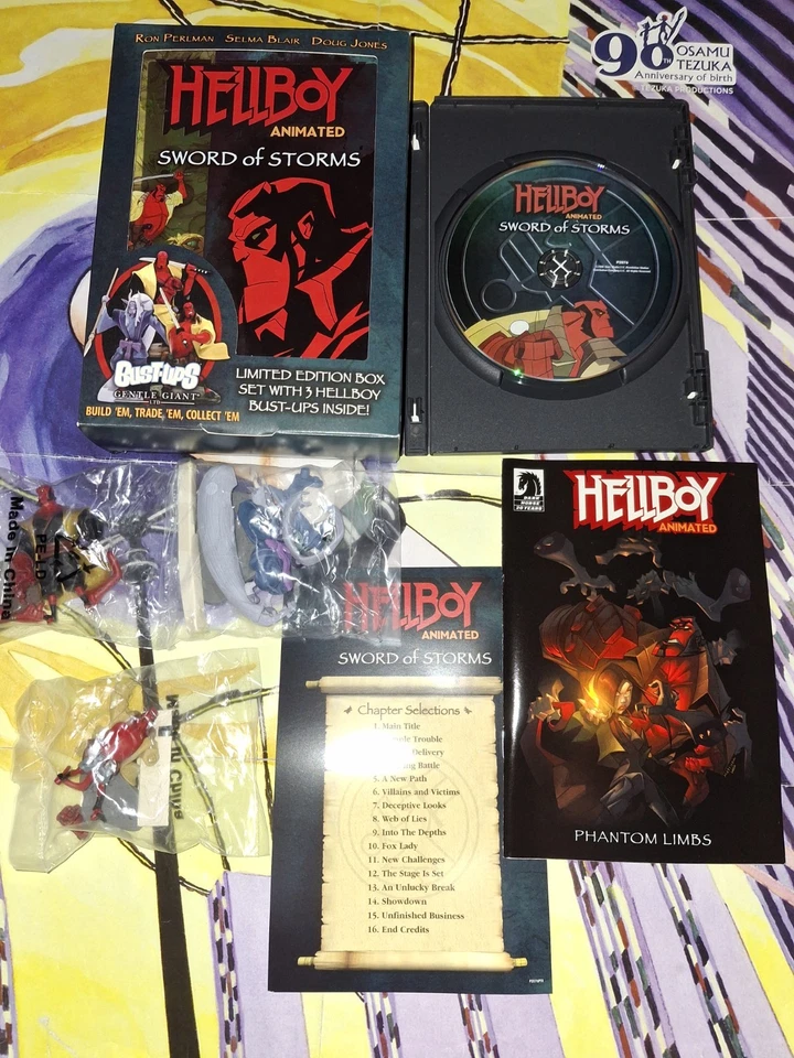 Hellboy Animated Sword of Storms Limited Edition Box Set with 3 HELLBOY Bust-Ups - Image 1 of 4