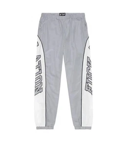 Größe L - FTP Spell Out Track Pant grau Trainingshose grau gebraucht - Bild 1 von 2