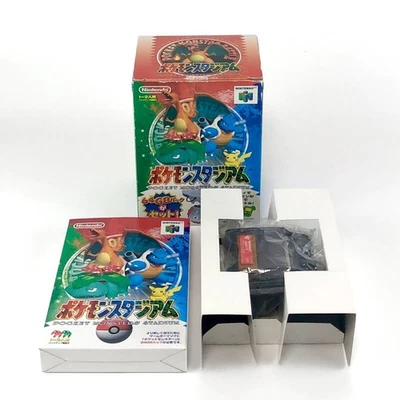 Pokemon Stadium GB Pack Bundle W/Box Nintendo 64 N64 Good Used Game NTSC-J Japan - Image 1 of 4