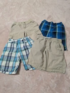 Bundle of 4 Boys Shorts, size 7-10 - Picture 1 of 8