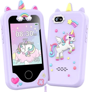 Kids Smart Phone for Girls, Christmas Birthday Gifts for Girls Age 3-10 Kids Toy - Picture 1 of 12