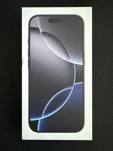 Apple iPhone 16 Pro, Black Titanium, 256GB, Unlocked - BRAND NEW - Picture 1 of 10