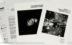 Cámara de imágenes CCD SBIG ST-6 Pro, CCD Star Tracker 1992 catálogo de ventas/lista de precios - Imagen 1 de 1