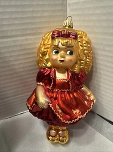 Vintage Christopher Radko Marie Osmond Adora Bell Ornament In Box - Picture 1 of 15