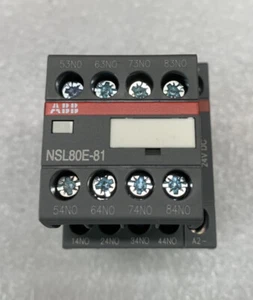 ABB 1SBH103001R8180 Relè contattore NLS80E-81 NUOVO - Foto 1 di 5