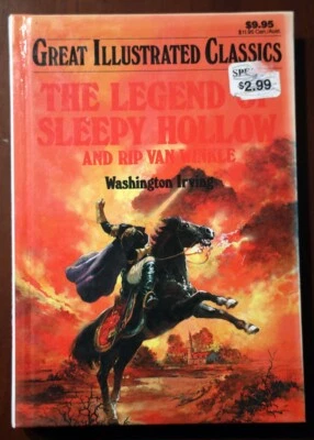 Legend of Sleepy Hollow Great Illustrated Classics 1995 White HC Baronet Books - Image 1 of 3