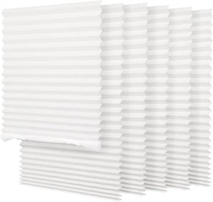 Light Filtering Temporary Blinds Cordless Shades Fabric Pleated Fabric Shade Eas - Picture 1 of 7