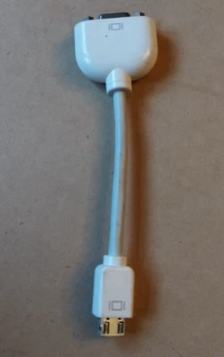 Apple Mini DVI to VGA Adapter UK - Image 1 of 3