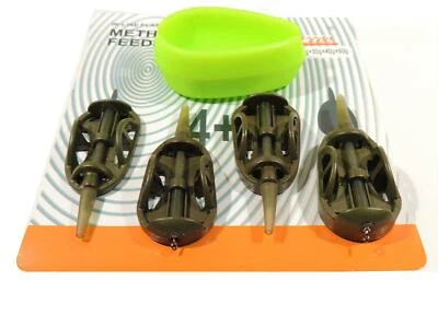 ÖKO BLEIFREI Method Feeder Set Futterkorb Ausdrückform Futterform Methodkörbe - Bild 1 von 4