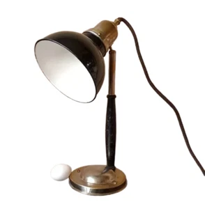 Handcrafted Italian Mid-Century Modern Desk Lamp With Long Swing Arm Table Lamp - Picture 1 of 12