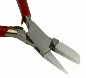 Round/Flat Nose Nylon Jaw Pliers – Non-Marring Wire Wrapping & Jewelry Making - Picture 1 of 3