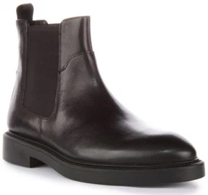 Vagabond 5648-101-20 Alex Rounded Toe Heel Loop Womens Boot Black UK 3 - 8 - Picture 1 of 6