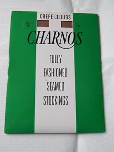 CHARNOS Fully Fashioned Seamed Stockings Size 2 LONG BNIP - Picture 1 of 3